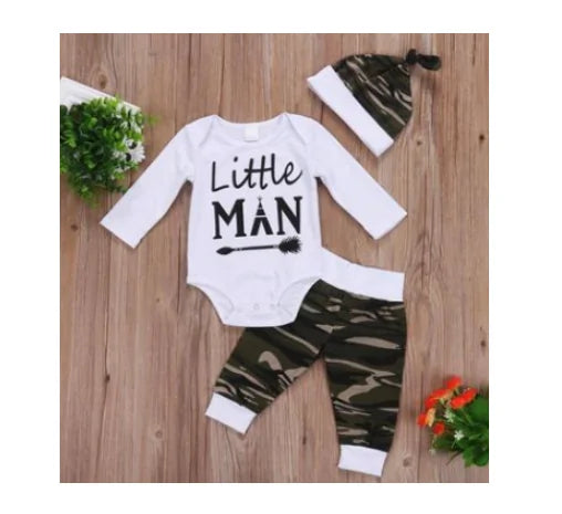 Conjunto de Camuflaje "LIttle Man"