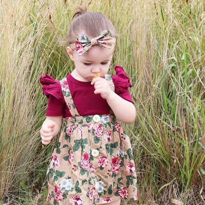 Conjunto con Vestido, Mono y Diadema